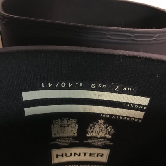 Hunter boots! - Picture 2 of 4